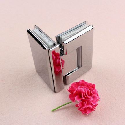 high quality beveled 90 degree glass to glass shower door hinge